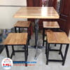 Bộ Bàn Ghế Cafe Đơn Giản